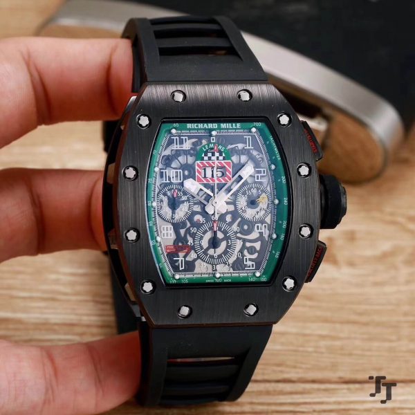 Đồng Hồ Richard Mille Fake 1-1 RM011 Flyback Chronograph