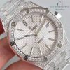 Audemars Piguet Royal Oak White Full Diamond Replica 1-1 Cao Cấp