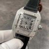 Đồng Hồ Cartier Rep 1-1 Santos Full Diamond