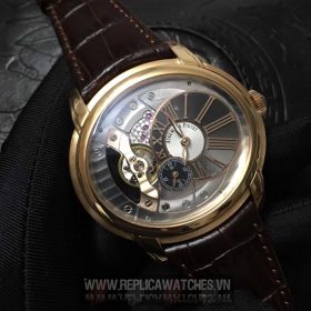 Audemars Piguet MILLENARY 4101 Vàng khối 18k Kim Cương Thiên Nhiên