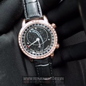 Patek Philippe 6104R-001 Vàng Khối 18k Kim Cương Thiên Nhiên