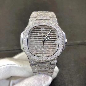 Patek Philippe Nautilus 5719/1G-001 Chế Tác Vàng Khối 18K Kim Cương Thiên Nhiên