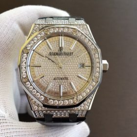 Đồng Hồ Audemars Piguet Super Fake 1-1 Royal Oak  Full Diamond