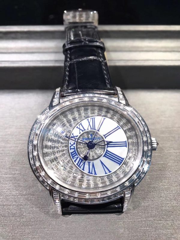 Audemars Piguet Millenary Chế Tác Vàng Khối Kim Cương Thiên Nhiên