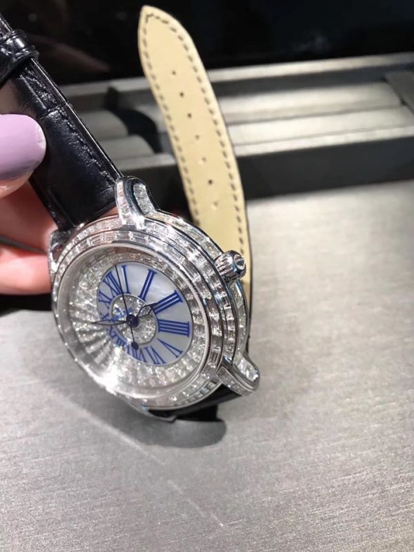 Audemars Piguet Millenary Chế Tác Vàng Khối Kim Cương Thiên Nhiên