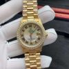 Rolex Oyster Perpetual Lên Vàng Khối 18K Kim Cương Thiên Nhiên