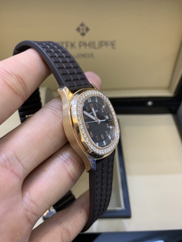 Patek Philippe  5068R-001 Độ Vàng Khối 18K Kim Cương Thiên Nhiên