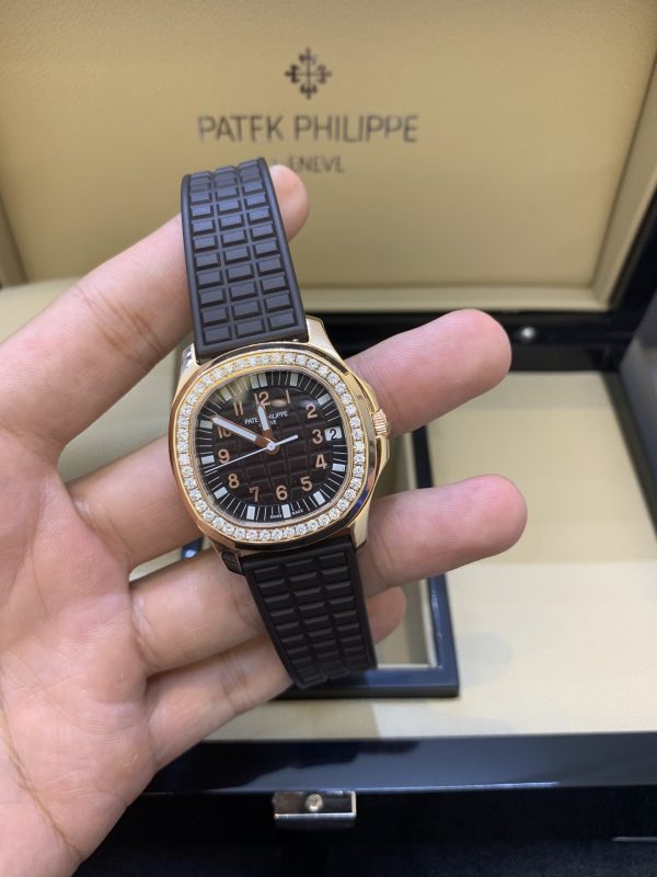 Patek Philippe  5068R-001 Độ Vàng Khối 18K Kim Cương Thiên Nhiên