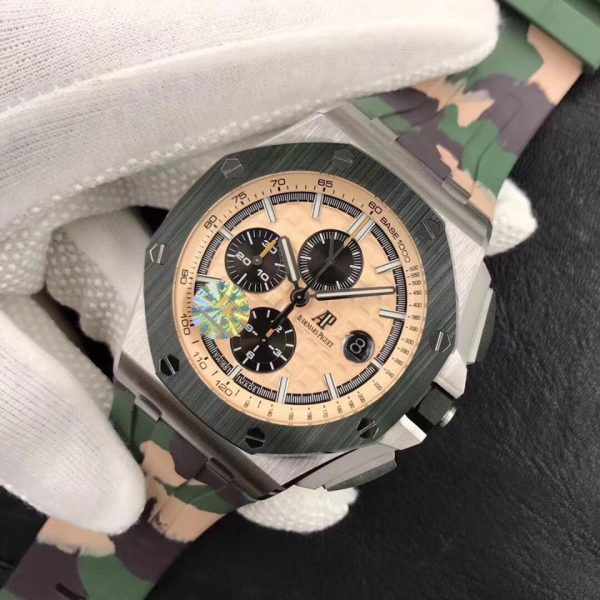 Đồng Hồ Audemars Piguet Replica 1-1 Chronograph Camouflage Unworn