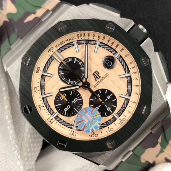 Đồng Hồ Audemars Piguet Replica 1-1 Chronograph Camouflage Unworn