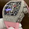 Richard Mille Chế Tác Vàng Khối 18k Full Kim Cương Baguette