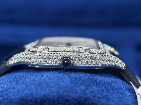 Đồng Hồ Cartier Santos Rep 1:1 Dumont WSSA0022 Diamonds