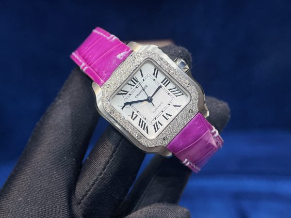 Đồng Hồ Cartier Santos Super Fake 1:1 De Cartier 35mm