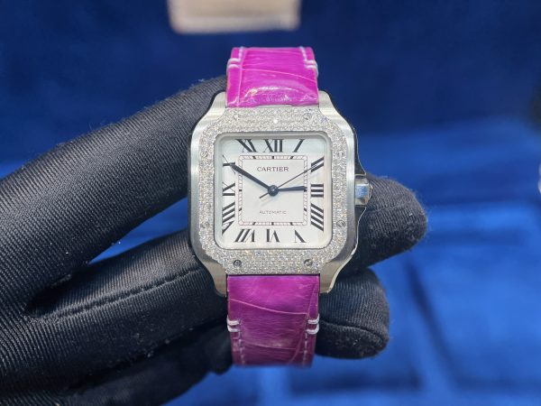 Đồng Hồ Cartier Santos Super Fake 1:1 De Cartier 35mm