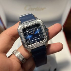 Đồng Hồ Cartier Santos Replica 1:1 De Cartier WSSA0030