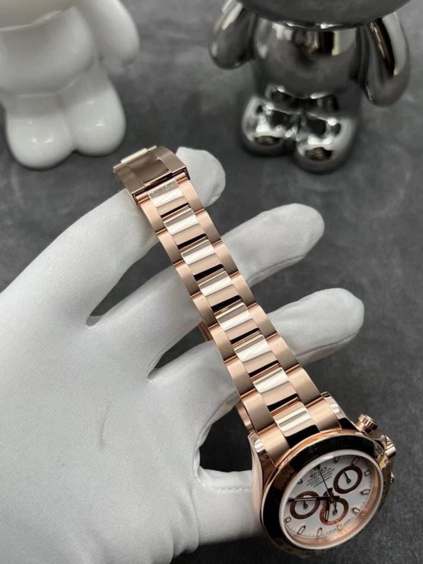 ROLEX COSMOGRAPH DAYTONA 116505 MẶT SỐ MÀU NGÀ ROSE GOLD 18K