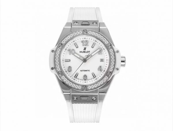 Đồng Hồ Hublot Big Bang Replica One Click Steel White Diamonds 39mm