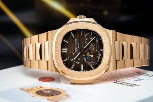 Đồng Hồ Patek Philippe Nautilus 5712R Vàng Hồng 18k