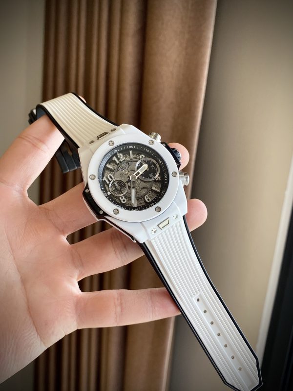 Đồng Hồ Hublot Fake 1:1 Big Bang Unico Trắng