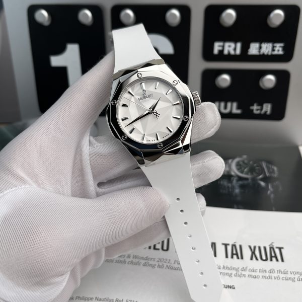 Đồng Hồ Hublot Classic Fusion Orlinski White Mặt Trắng Fake 1:1