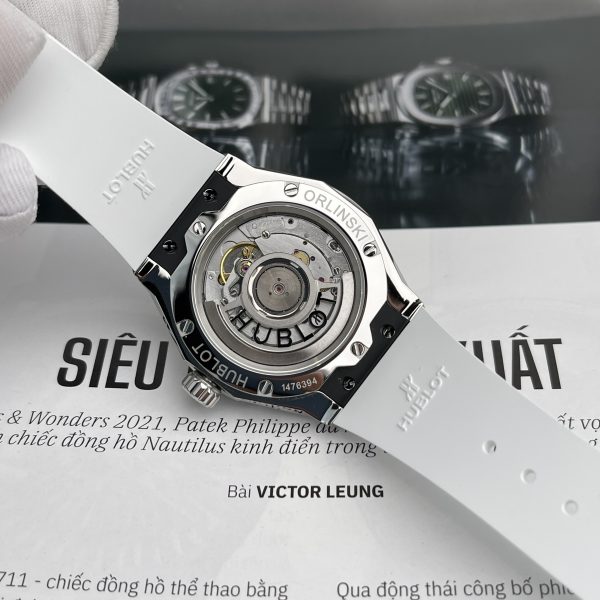 Đồng Hồ Hublot Classic Fusion Orlinski White Mặt Trắng Fake 1:1