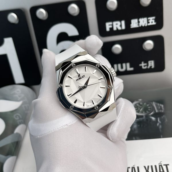 Đồng Hồ Hublot Classic Fusion Orlinski White Mặt Trắng Fake 1:1