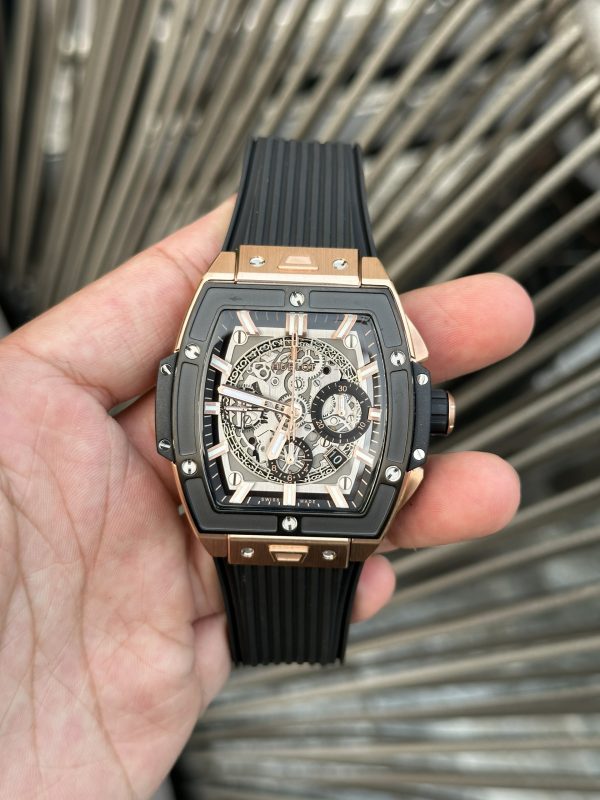 Đồng Hồ Hublot Replica Spirit Of Big Bang King Gold