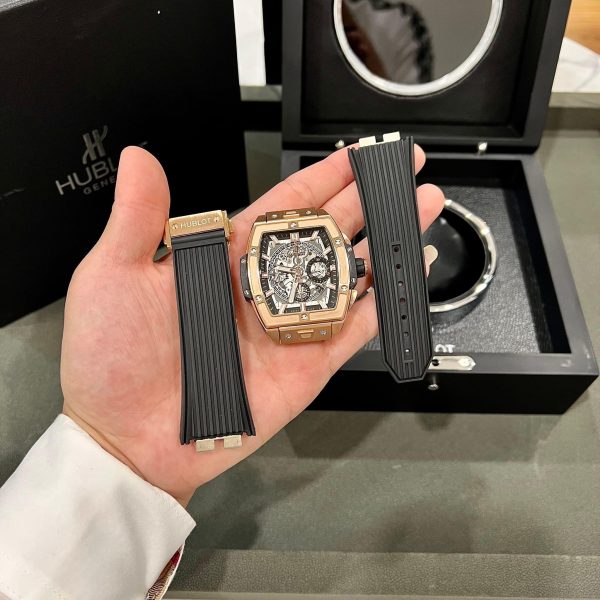 Đồng Hồ Hublot Replica Spirit Of Big Bang King Gold