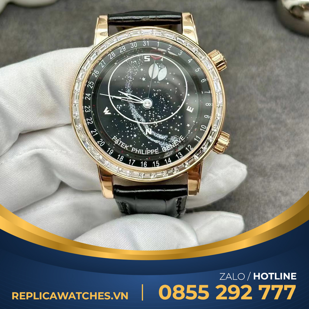 Patek Philippe Grand Complications 6104R-001 Vàng Hồng 18k , KC Bagutte Thiên Nhiên