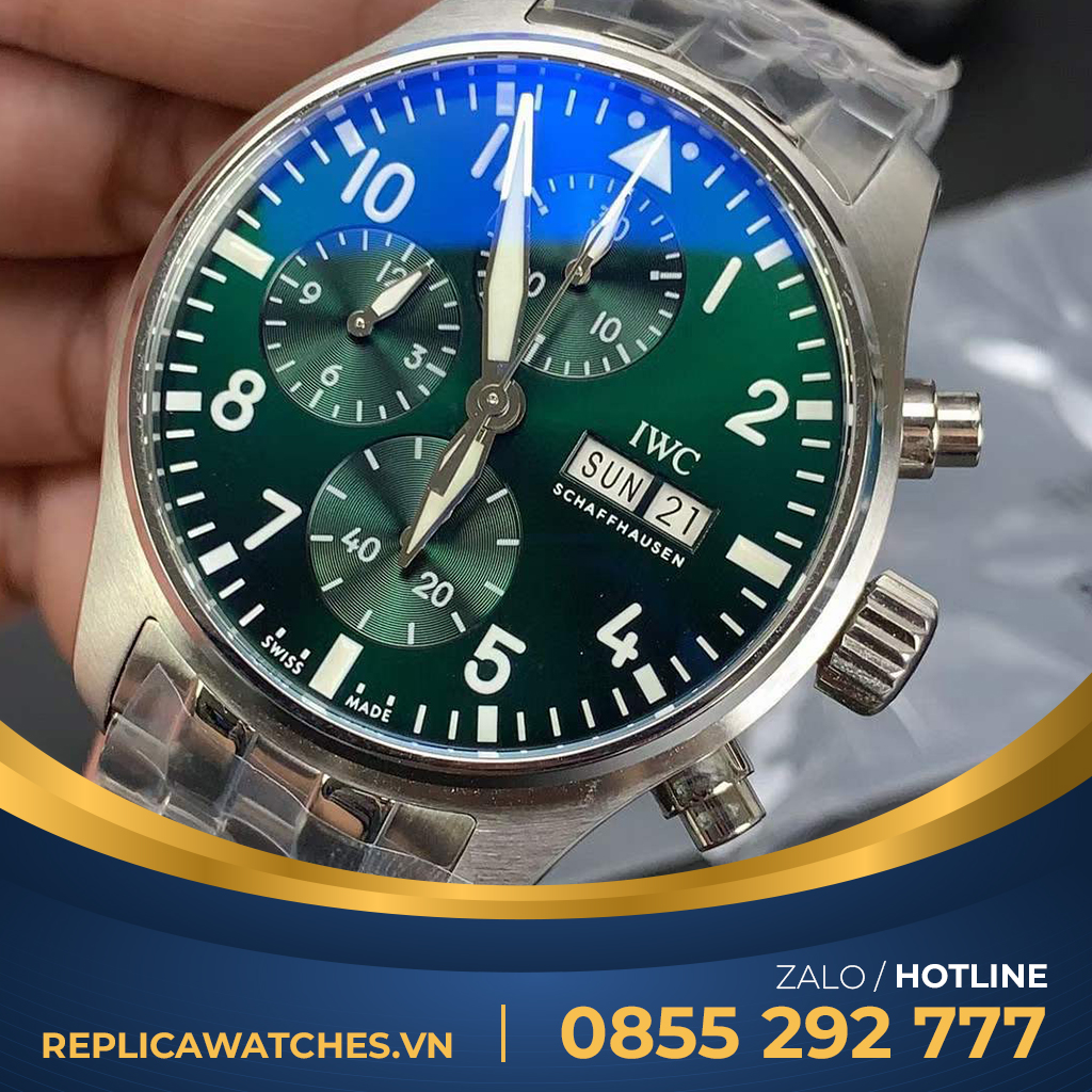 Đồng hồ IWC pilot green dial