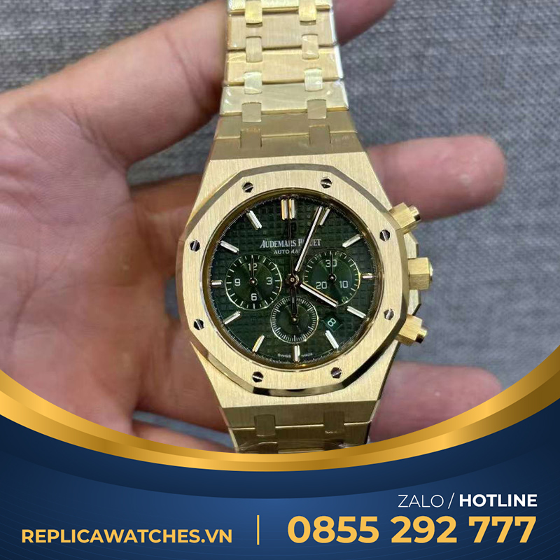 Đồng hồ audemars piguet royal oak 26331 chronograph green dial limited edition 41mm