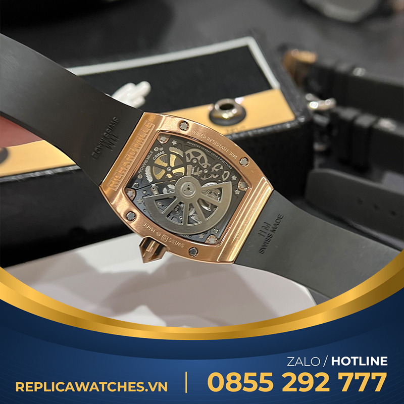 Đồng hồ richard mille replica rm 67-01 rose gold