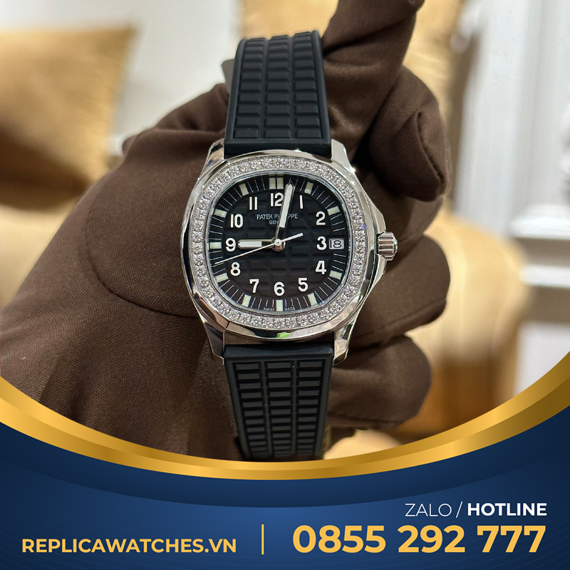 Đồng hồ nữ patek philippe aquanaut máy cơ automatic 35mm